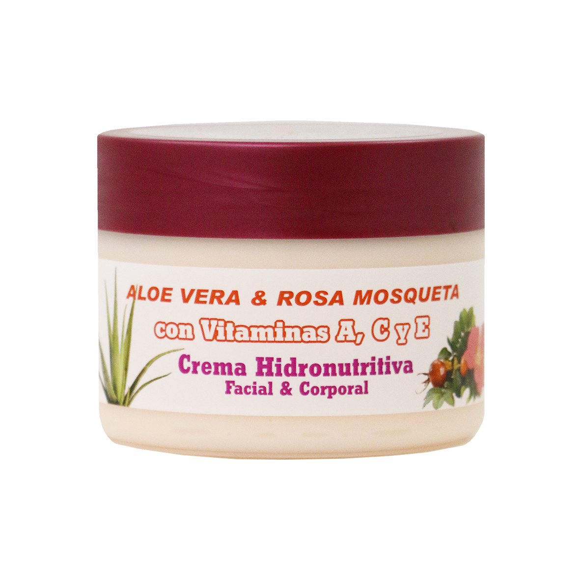 CREMA ALOE ROSA MOSQUETA HIDRATANTE 250 ml