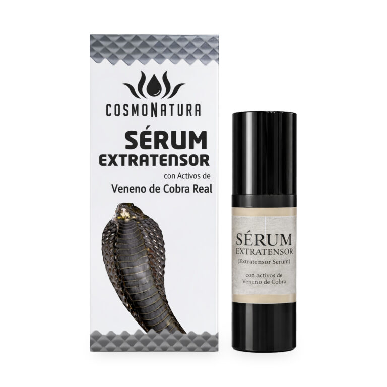 EXTRATENSOR SERUM Con veneno de Cobra Real